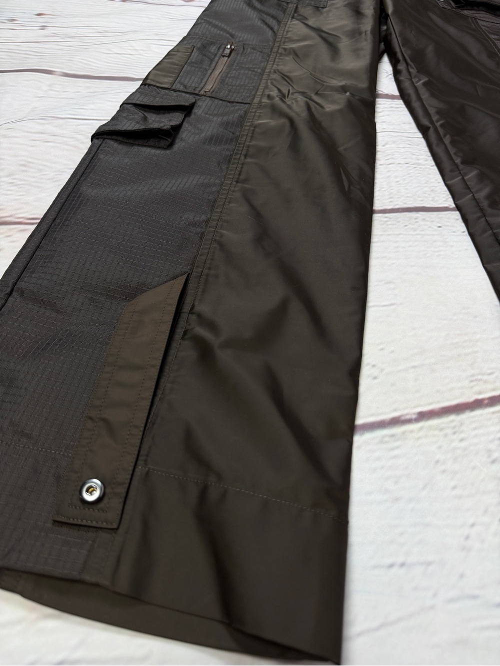 ALO YOGA Blaze espresso brown utility trouser cargo pants NEW, size XS - Picture 5 of 15
